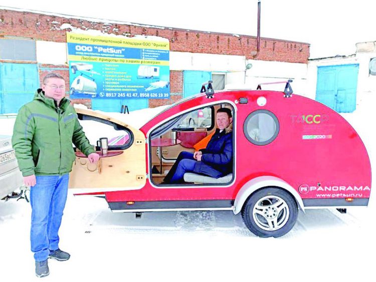 Сәяхәткә — тәгәрмәчле өйдә