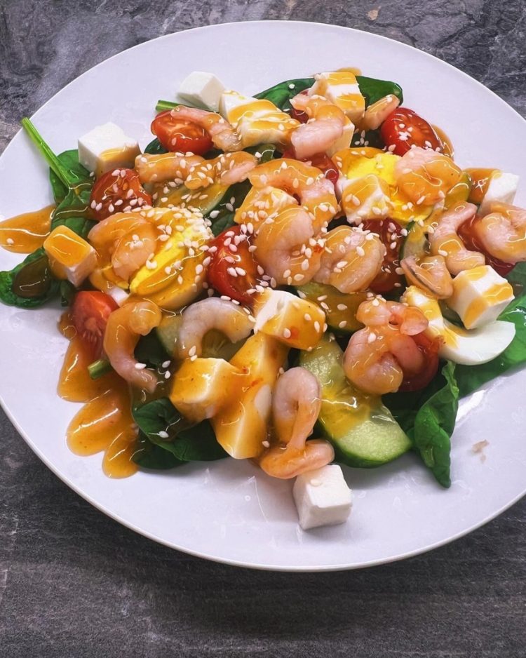 КРЕВЕТКАЛЫ САЛАТ